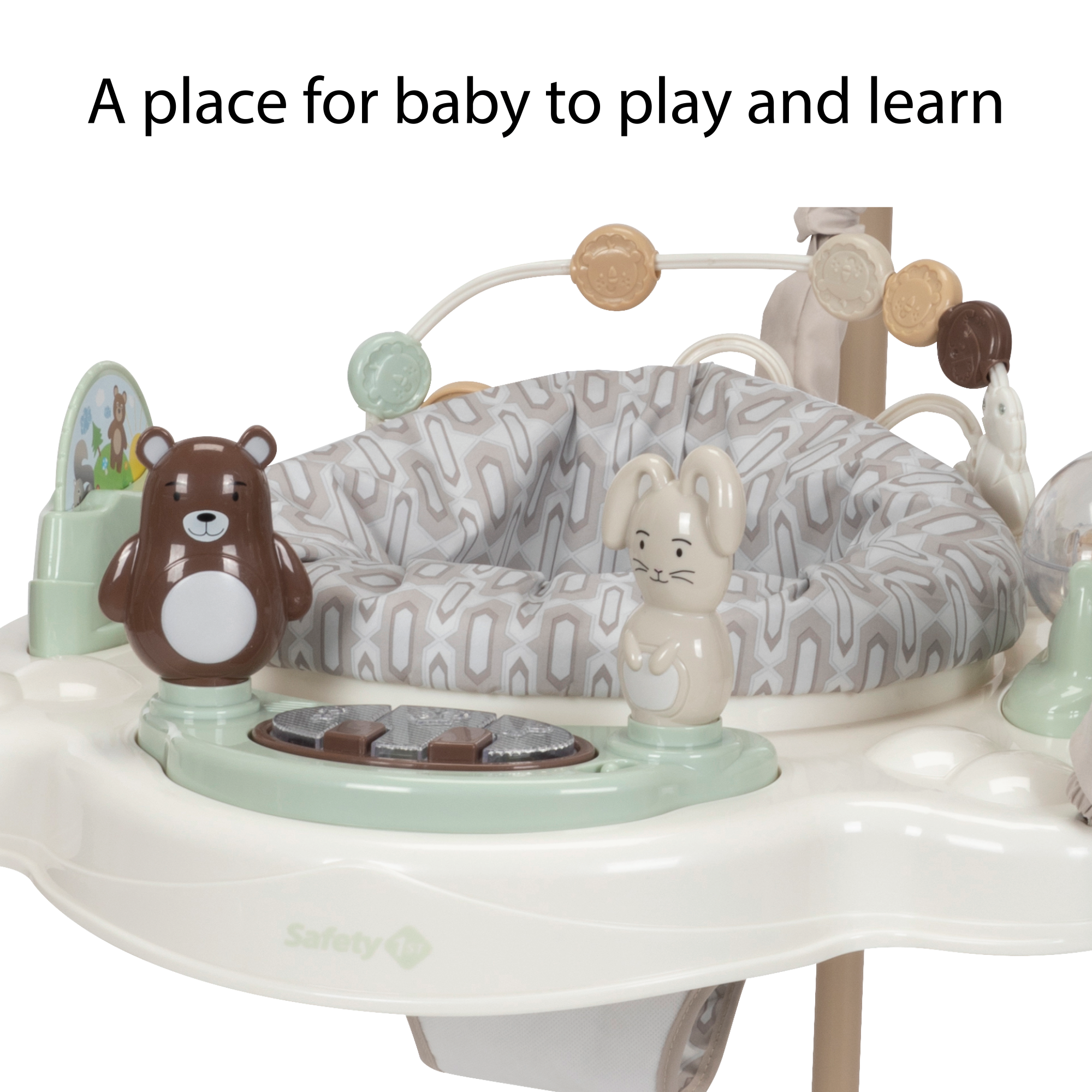Bob-and-Twist™ Activity Center - easy to clean and convenient