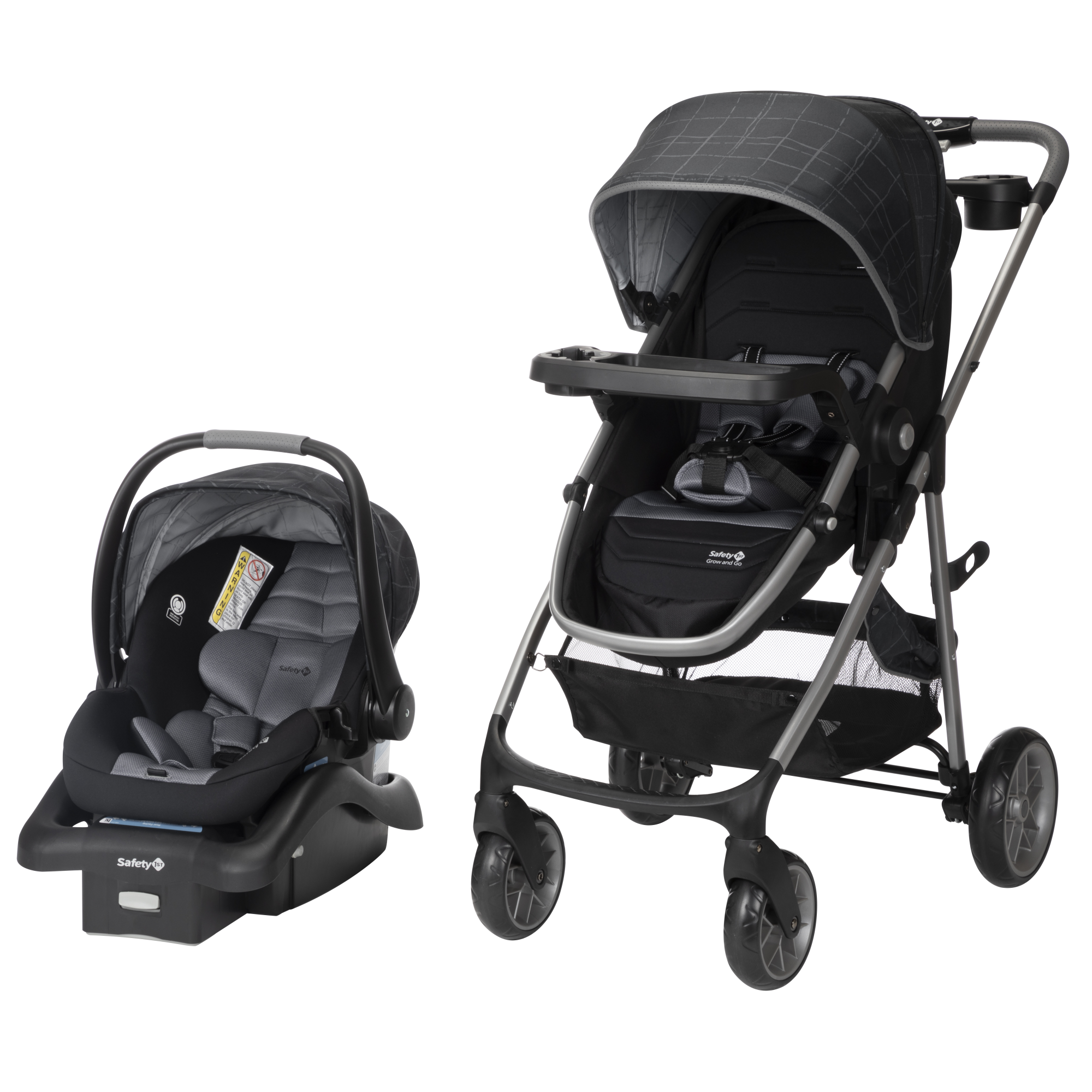 Deluxe Grow and Go™ Flex 8-in-1 Travel System - High Street