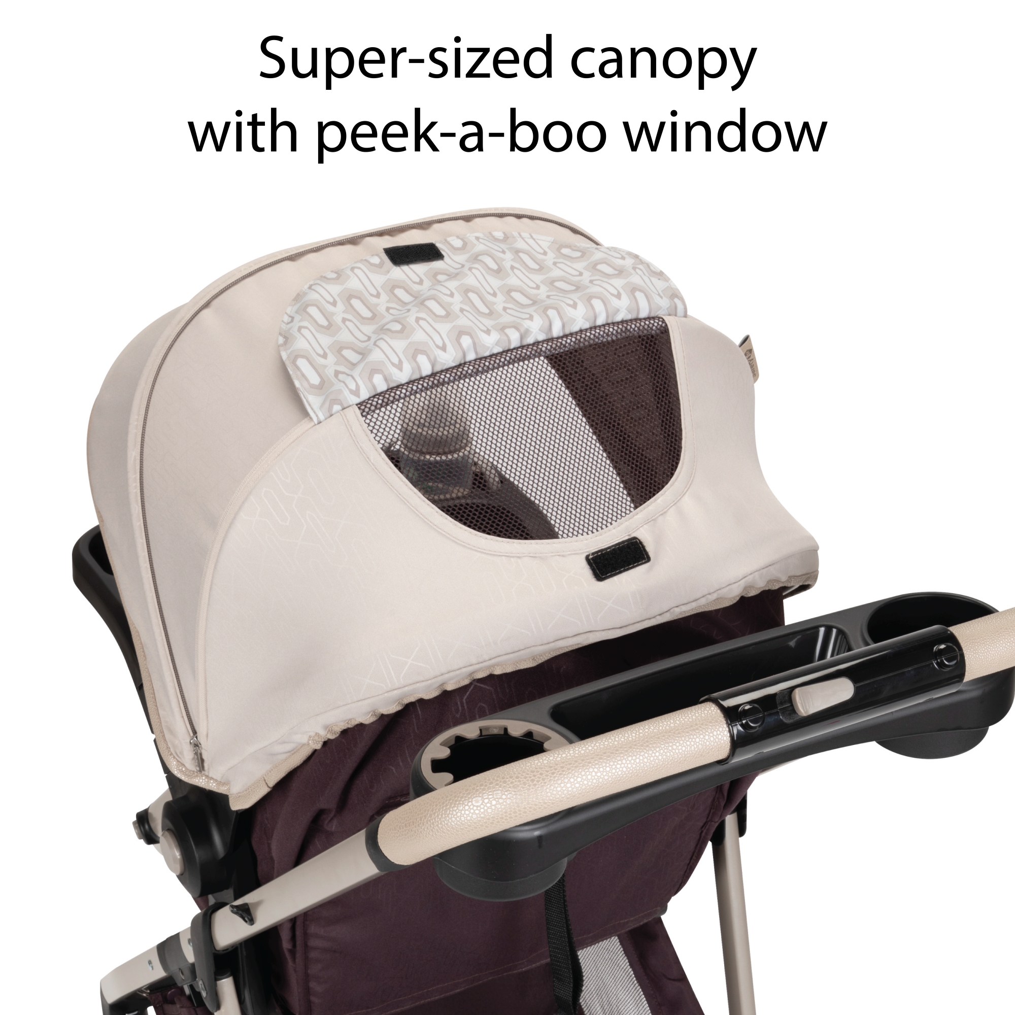 Deluxe Grow and Go™ Flex 8-in-1 Travel System - removable inserts for additional newborn head and body support