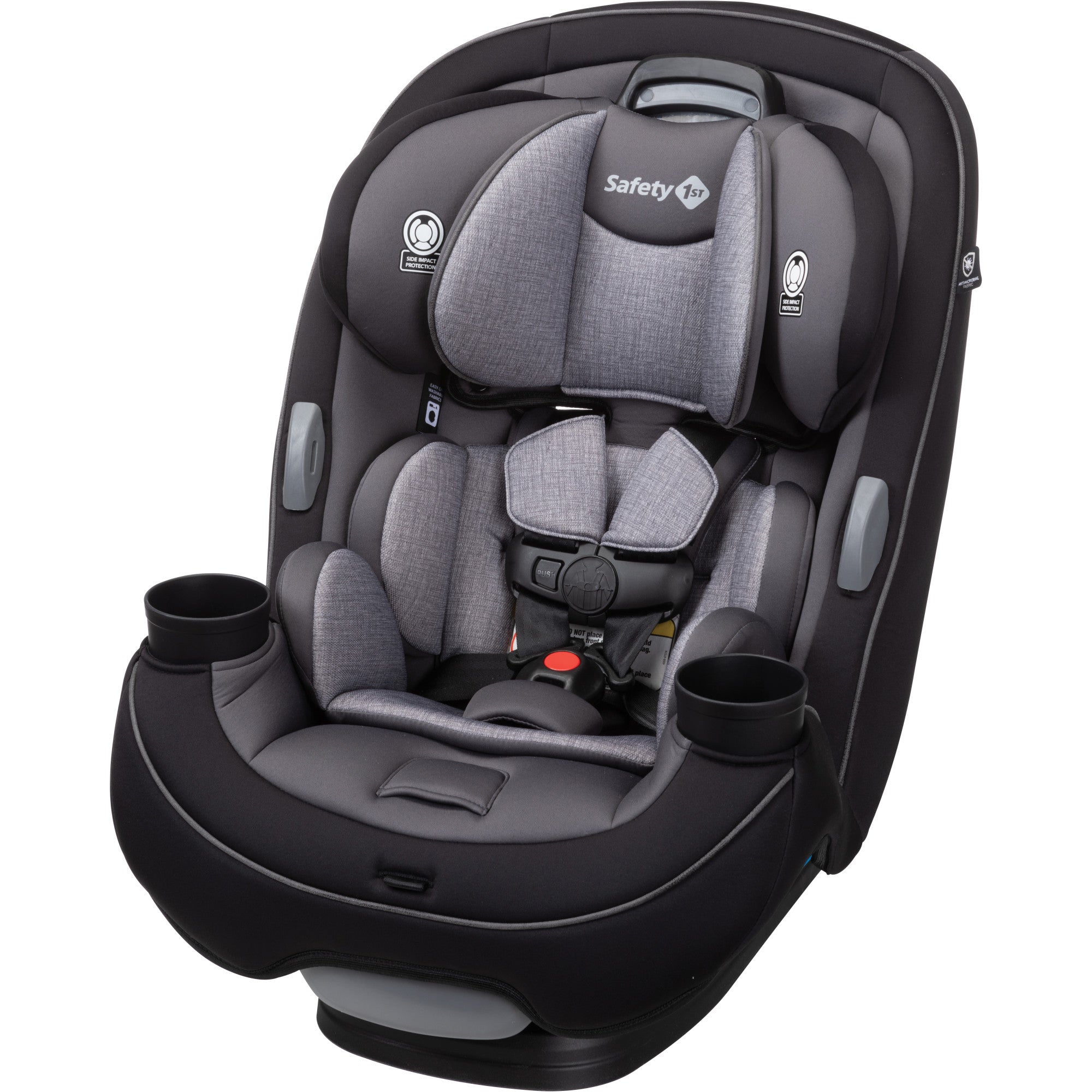 Safety 1st car seat in black and grey