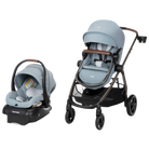 Zelia™² Luxe 5-in-1 Modular Travel System - New Hope Grey - 45 degree angle view of left side