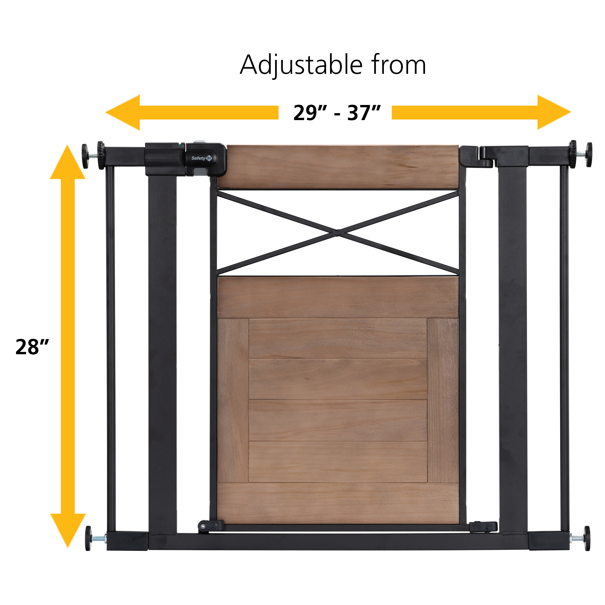 Easy Install Modern Farmhouse Gate dimensions