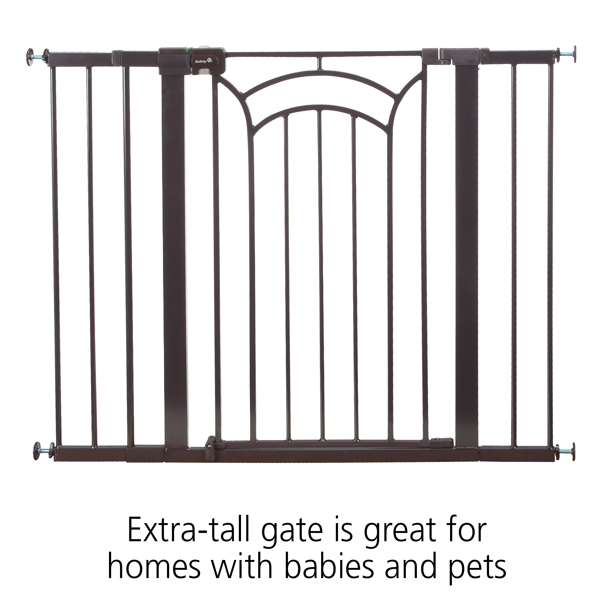Extra-tall gate is great for homes with babies and pets
