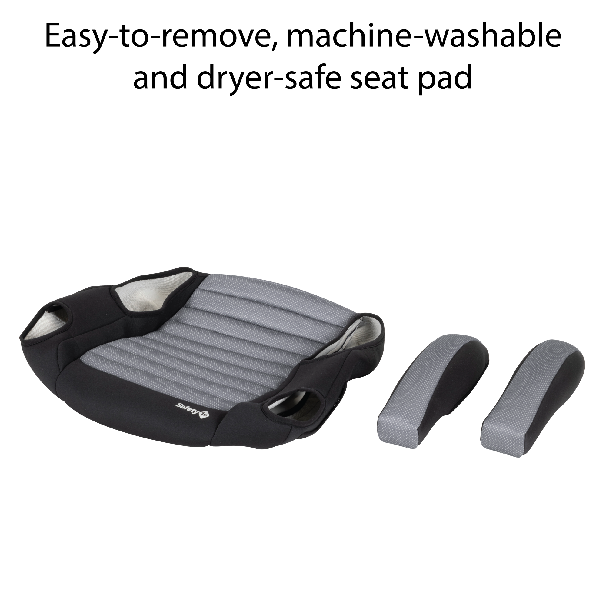 Boost-and-Go™ Lite Backless Booster - easy-to-remove, machine-washable and dryer-safe seat pad