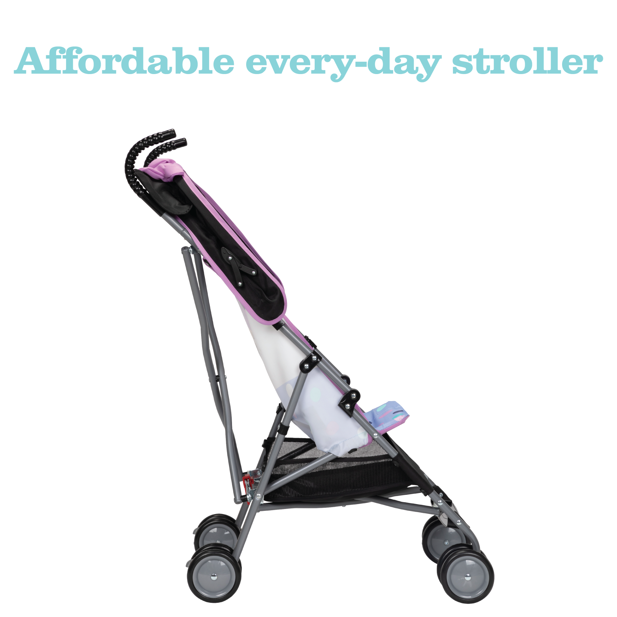 Disney Baby Character Umbrella Stroller - canopy provides shade and features Mickey or Minnie