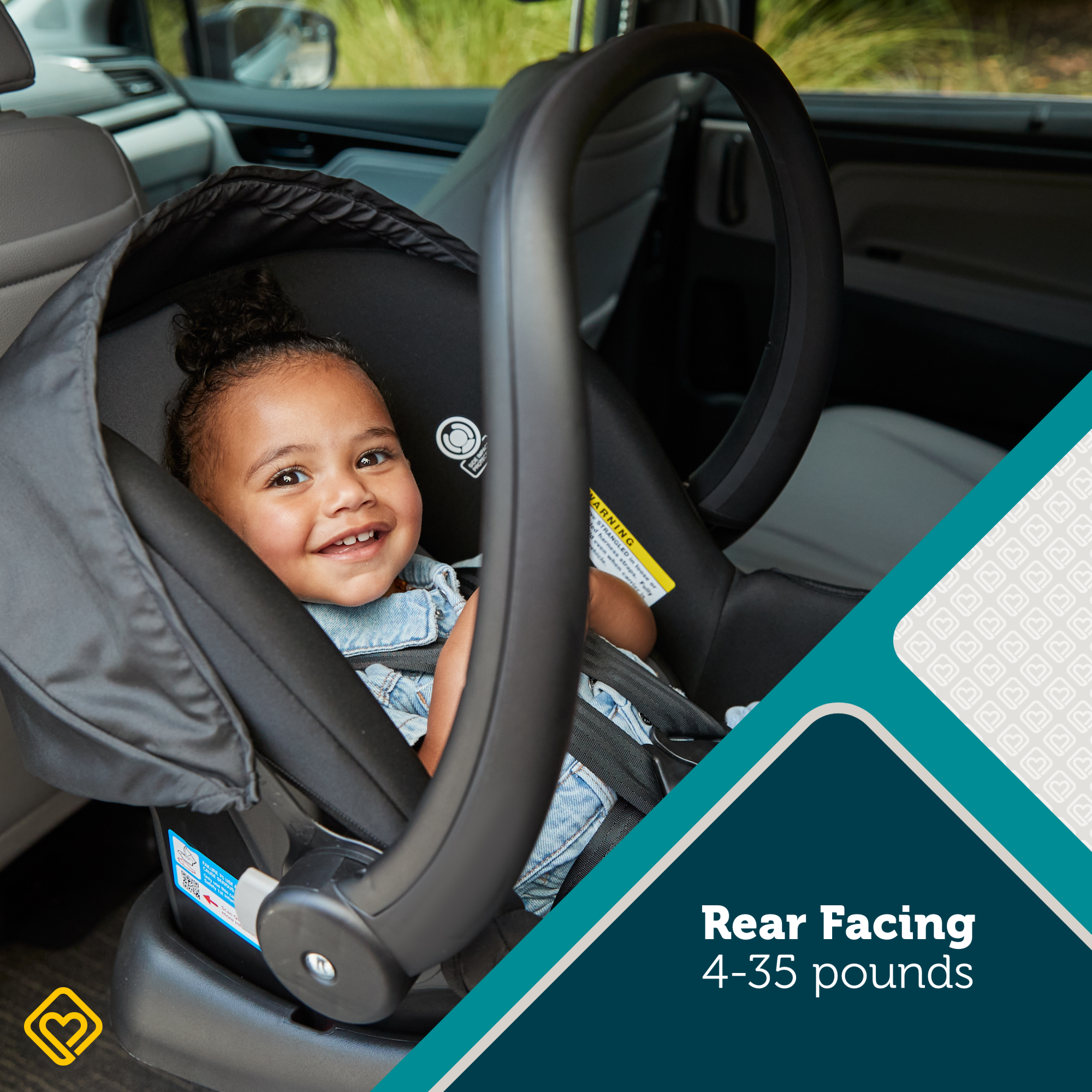 Comfort 35 Infant Car Seat - rear-facing 4-35 pounds