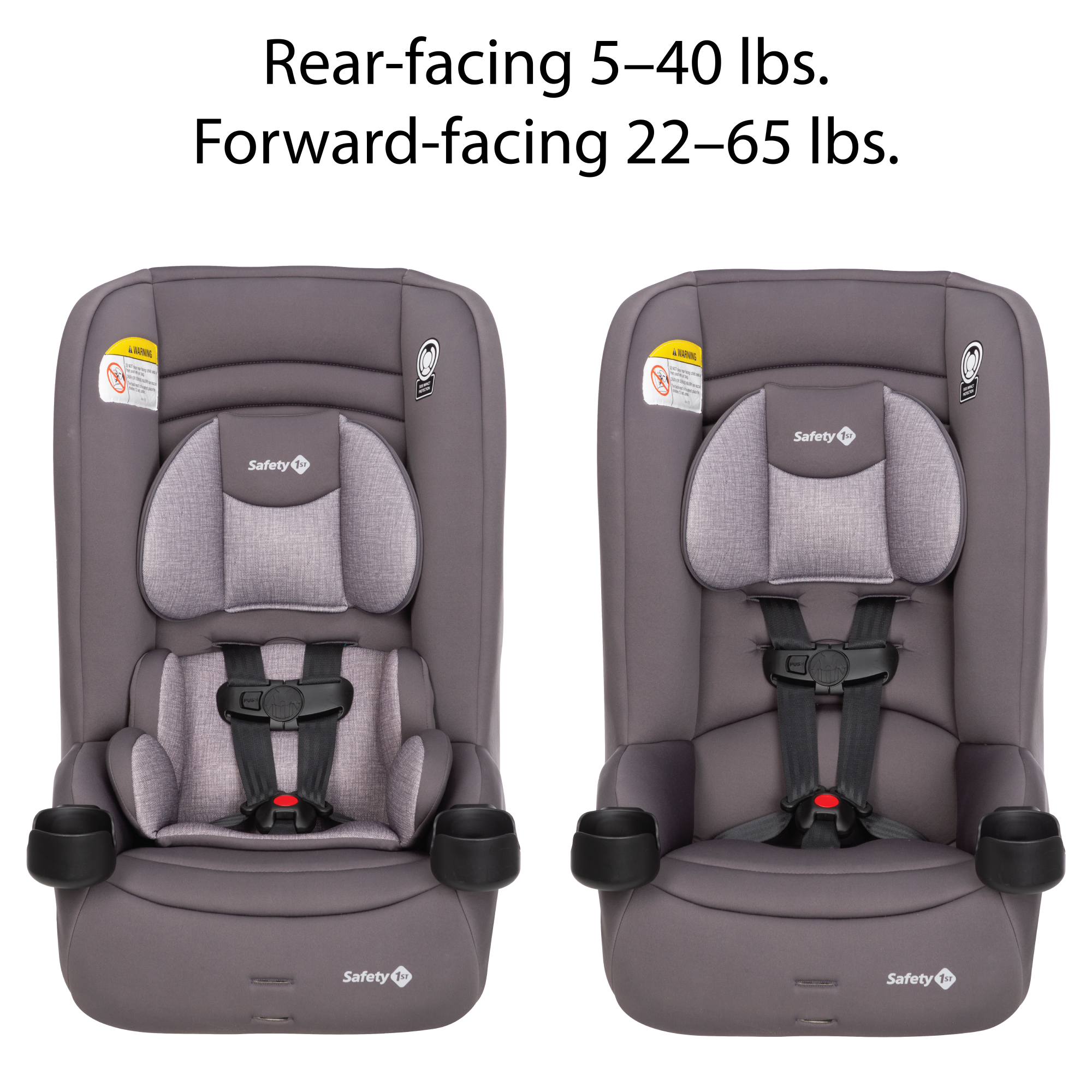 Jive 2-in-1 Convertible Car Seat - rear-facing 5-40 lbs.; forward-facing 22-65 lbs.