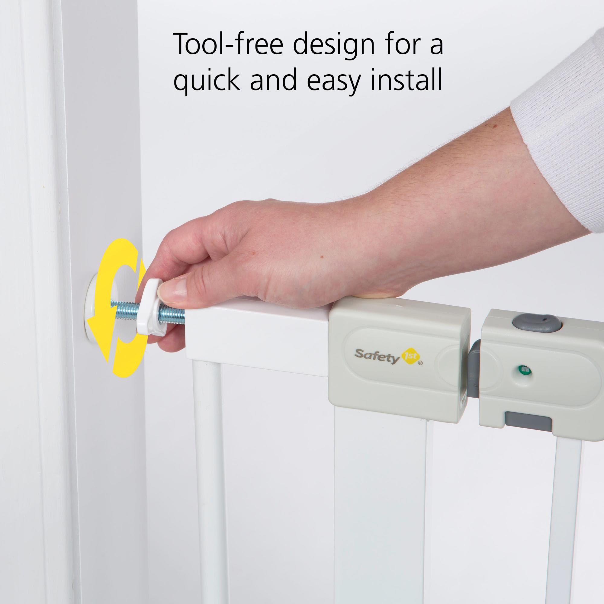 Safety 1st Tool-Free design for a quick and easy install