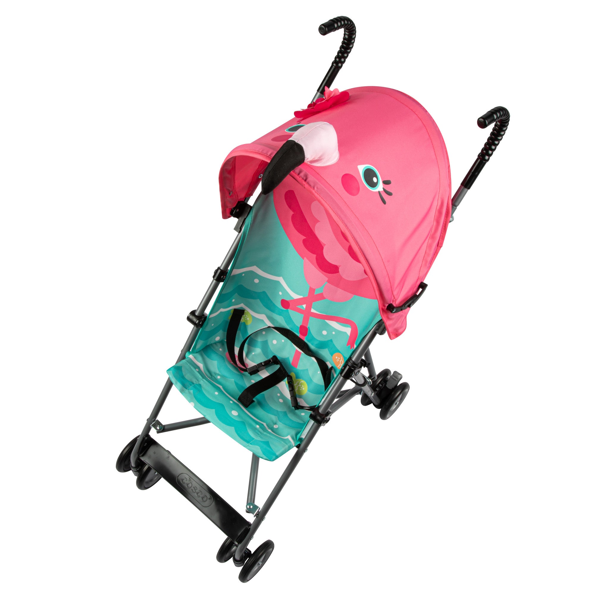 Cosco Kids™ Character Umbrella Stroller - Pink Flamingo - view from above