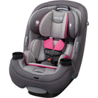 Safety 1st car seat in grey and pink trim