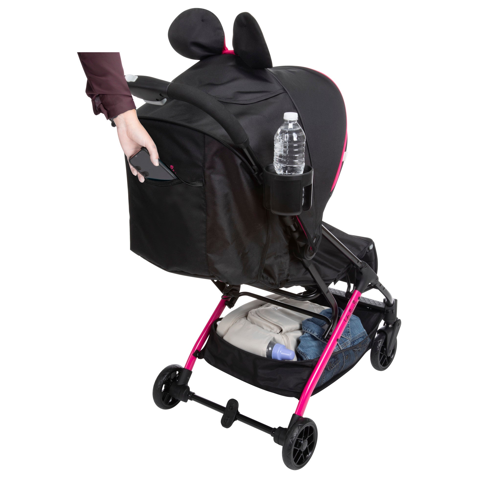 Disney Baby Teeny Ultra Compact Stroller -  Minnie - mobile phone pocket