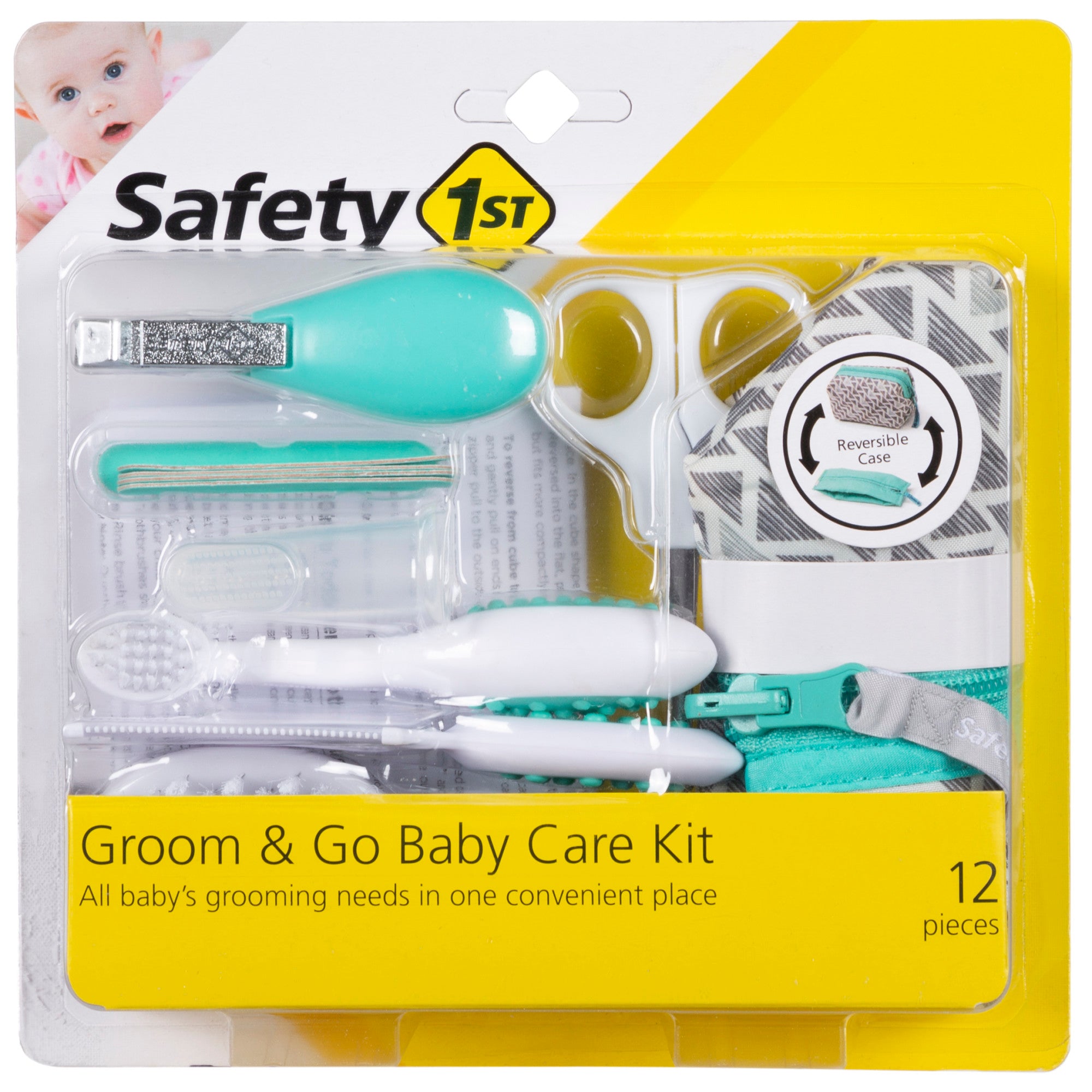 Groom & Go Baby Care Kit - Seafoam