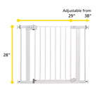 Safety 1st baby gate adjustable from 29 inches wide to 38 inches wide and 28 inches high