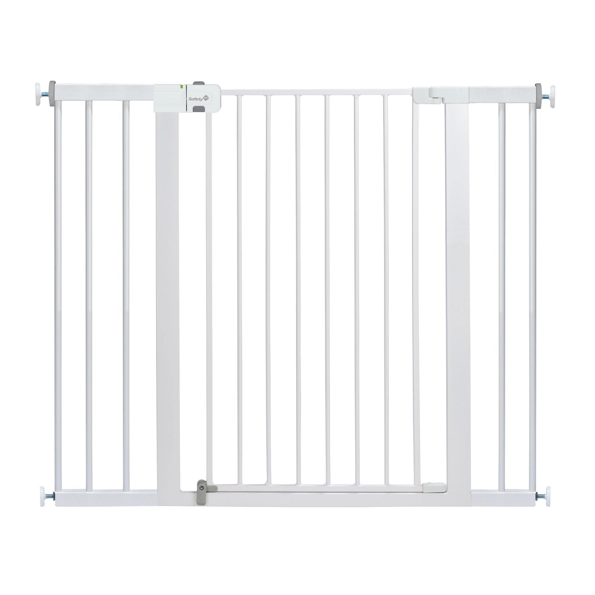 Secure Tech Tall and Wide Gate - White