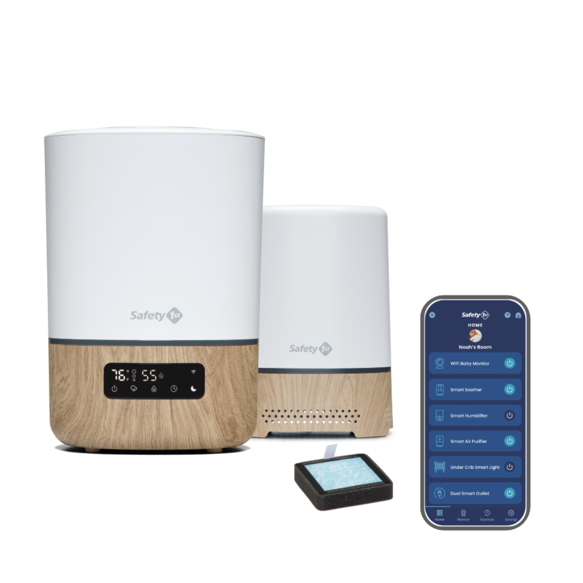 Connected Suite Air Care Duo+ - Natural with White