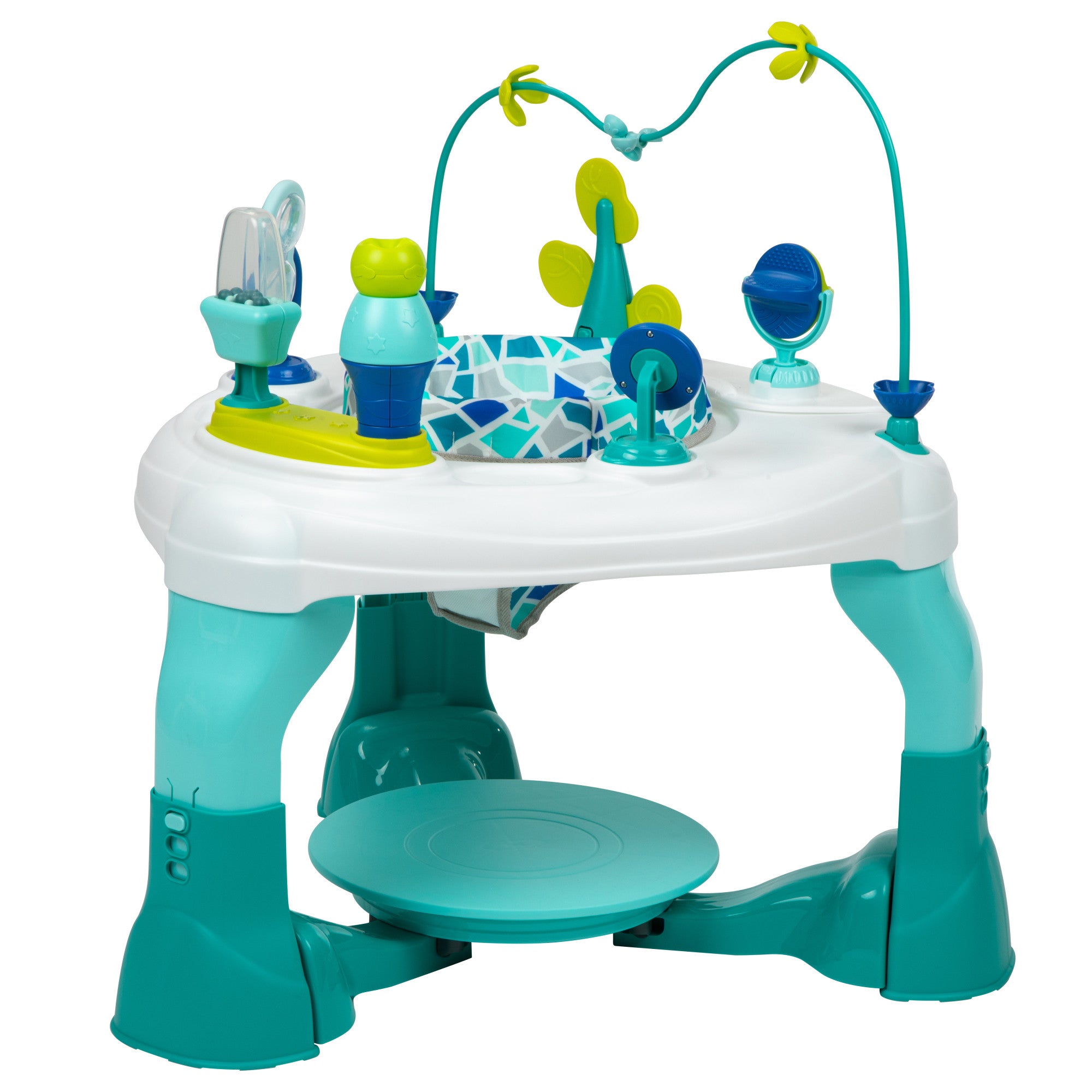 Grow and Go 4-in-1 Stationary Activity Center - Stained Glass