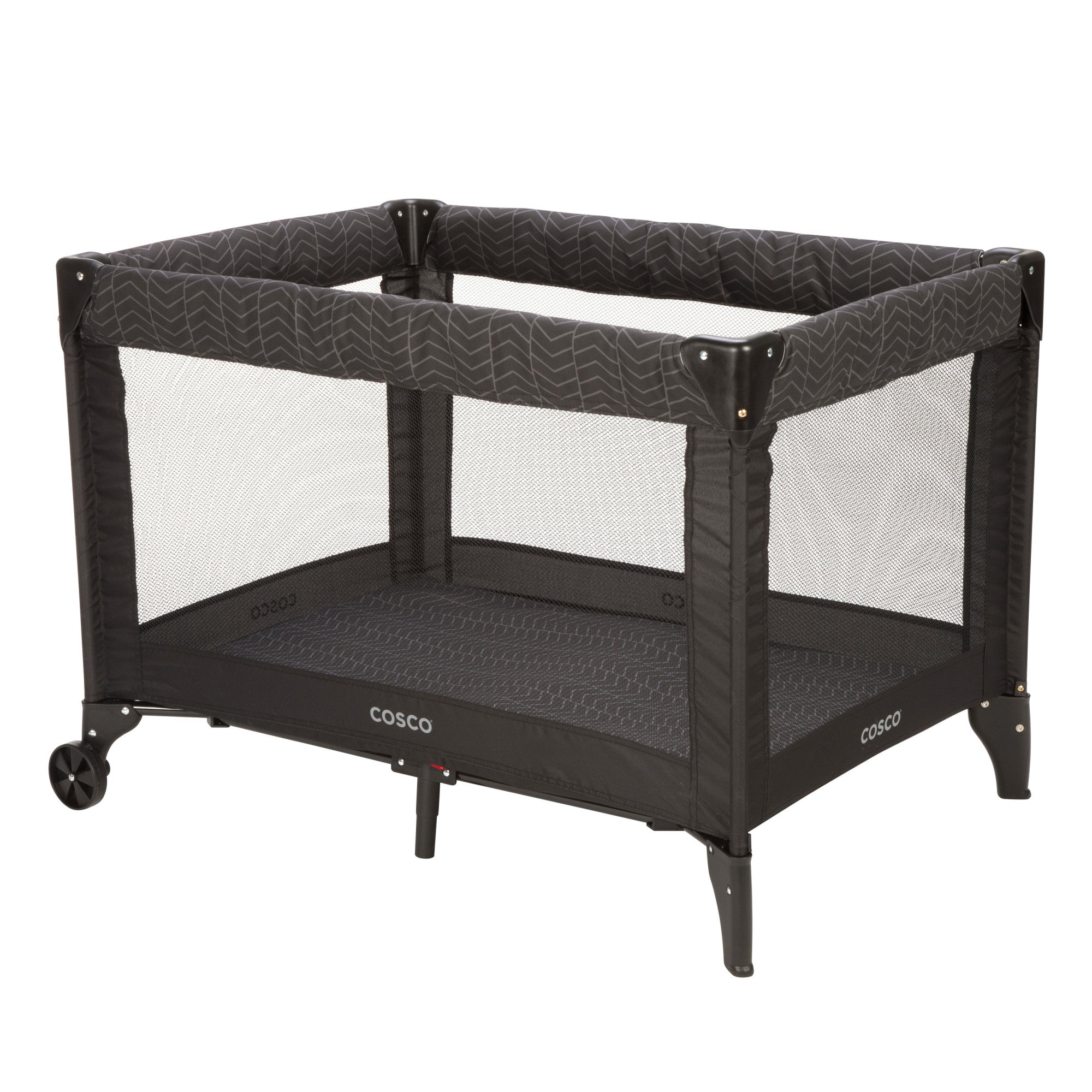 Deluxe Funsport® Portable Compact Play Yard - Black Arrows