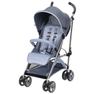 CoscoKids Simple Fold Compact Stroller - Organic Waves - 45 degree angle view of left side