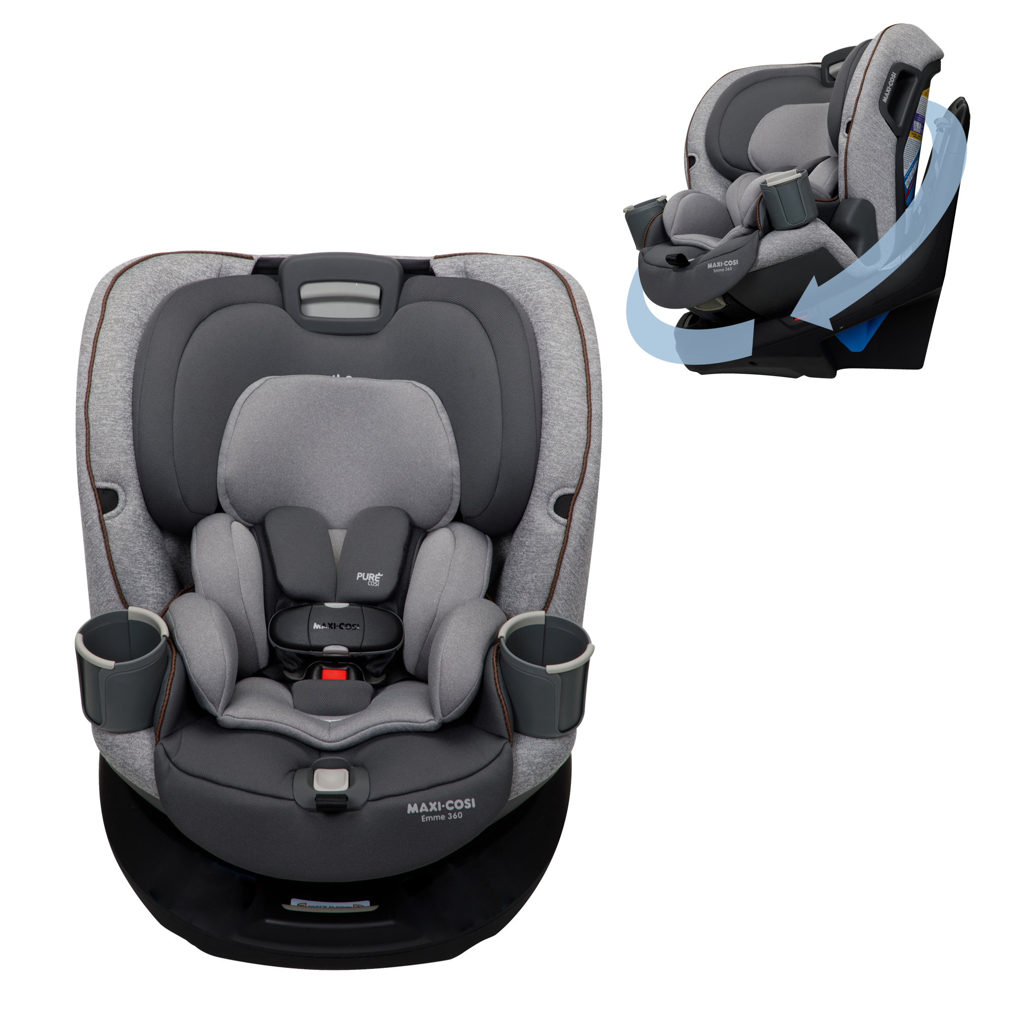 Emme 360™ Rotating All-in-One Convertible Car Seat - Urban Wonder