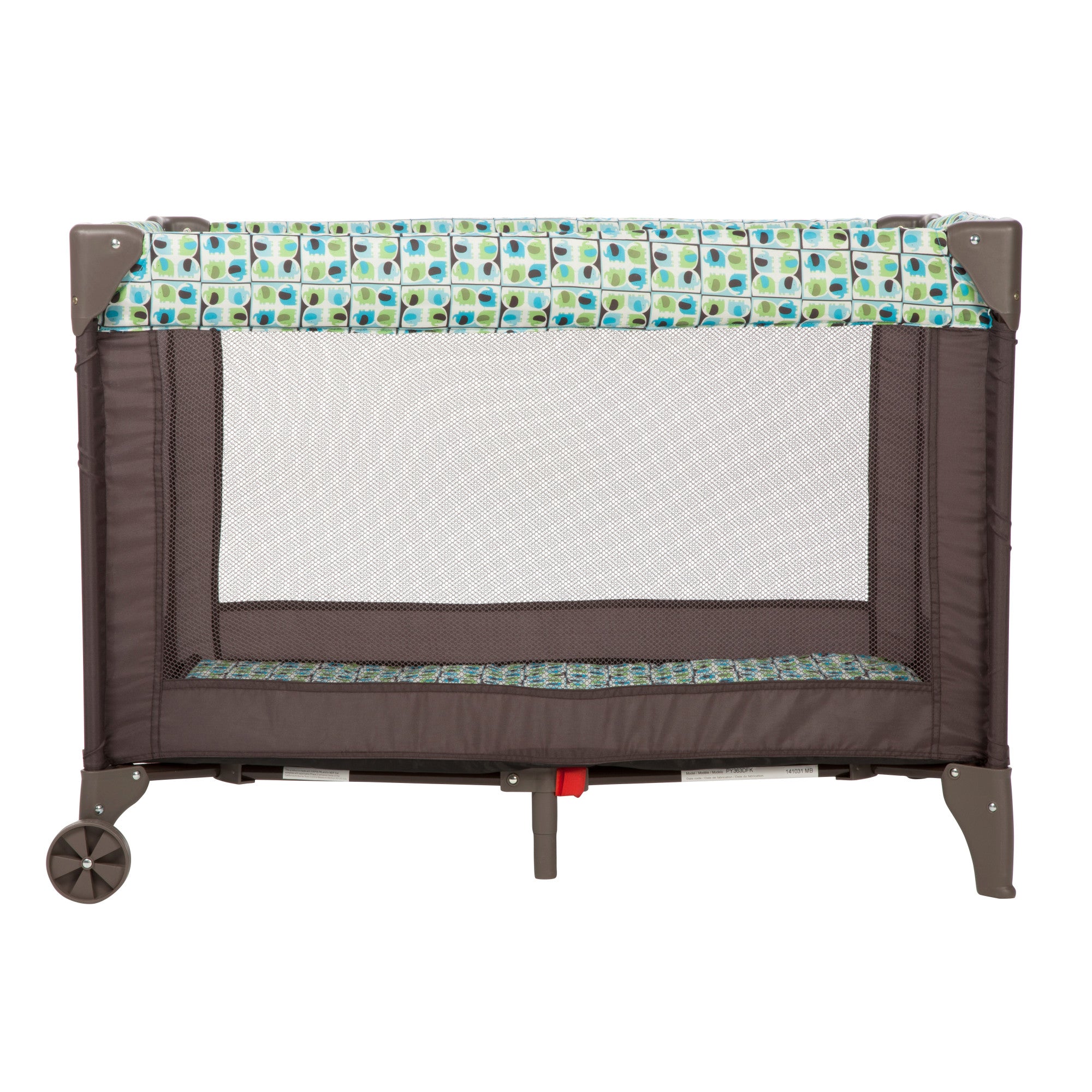 Funsport® Portable Compact Baby Play Yard - Elephant Squares