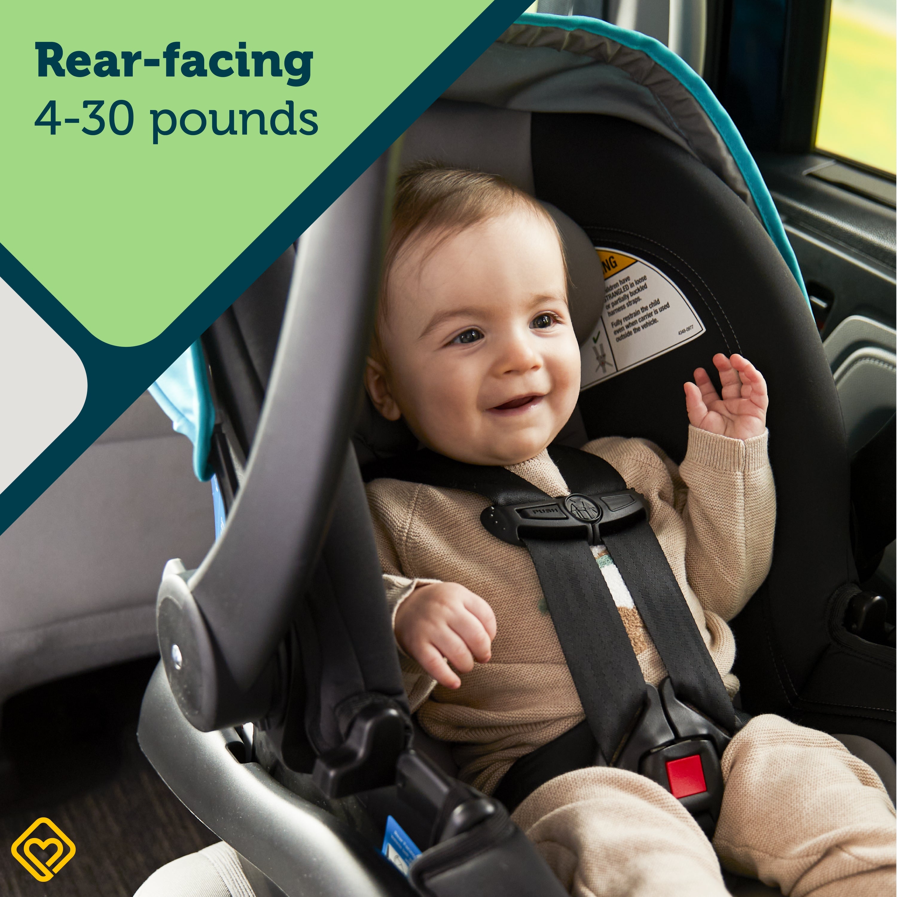 OnBoard LT Infant Car Seat - rear-facing 4-30 lbs.