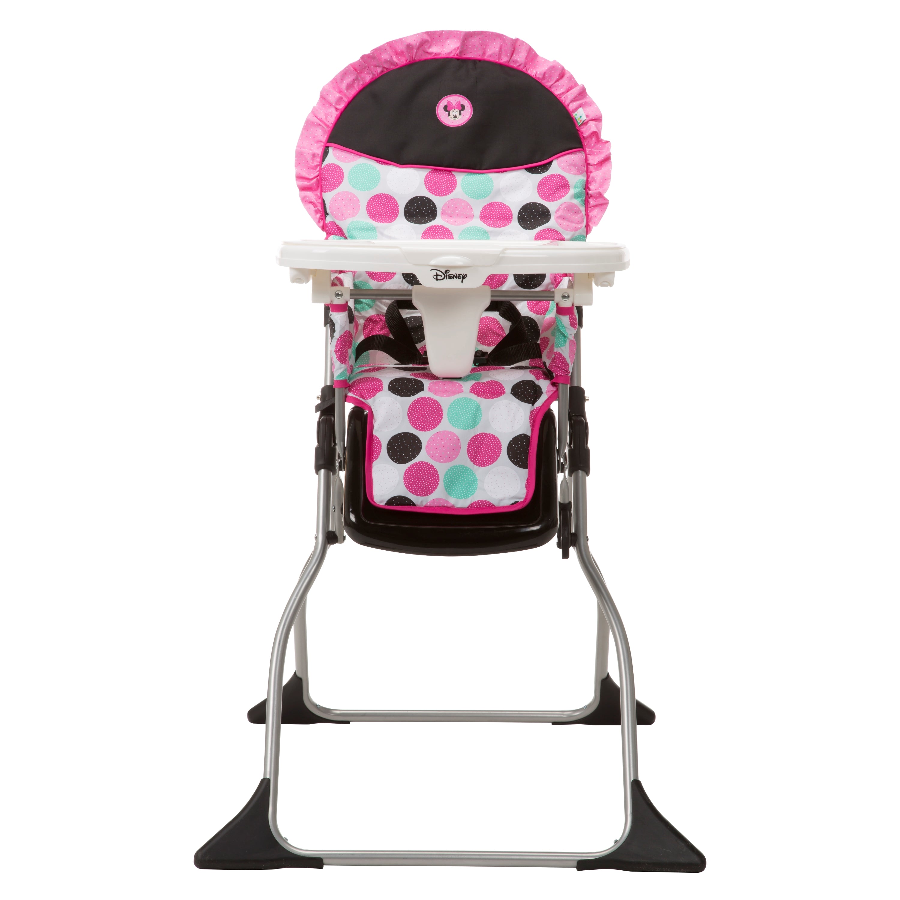 Disney Baby Simple Fold™ Plus High Chair - Minnie Dotty - front view
