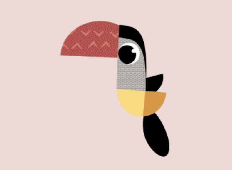 Toucan cartoon character