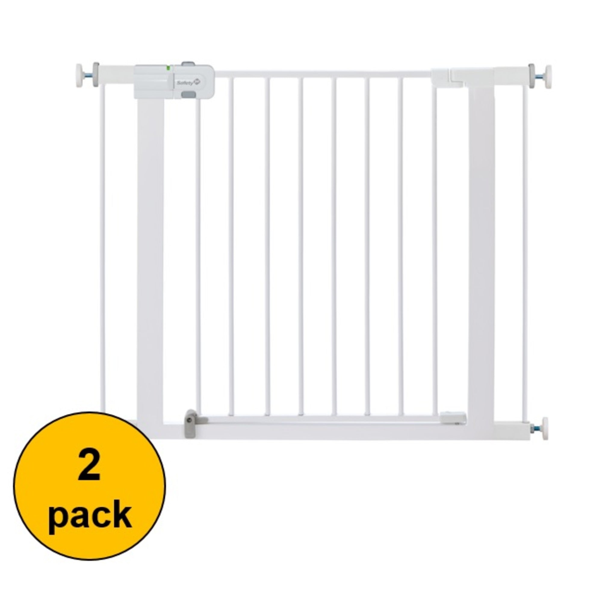 Easy Install Walk-Thru Gate (Value 2 Pack) - White