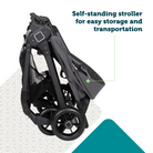 Smooth Ride Travel System - self-standing stroller for easy storage and transportation