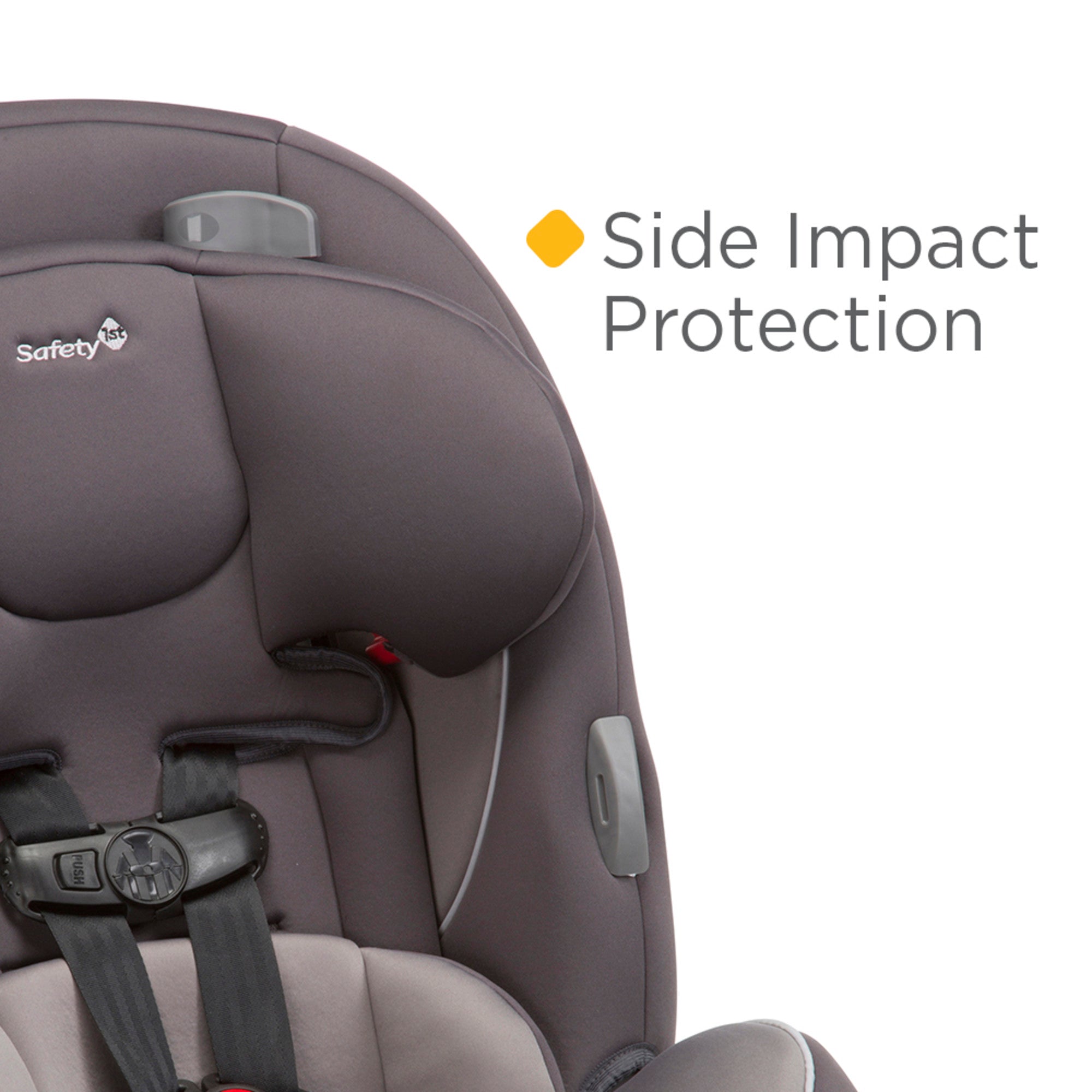 Car seat with Side Impact Protection.