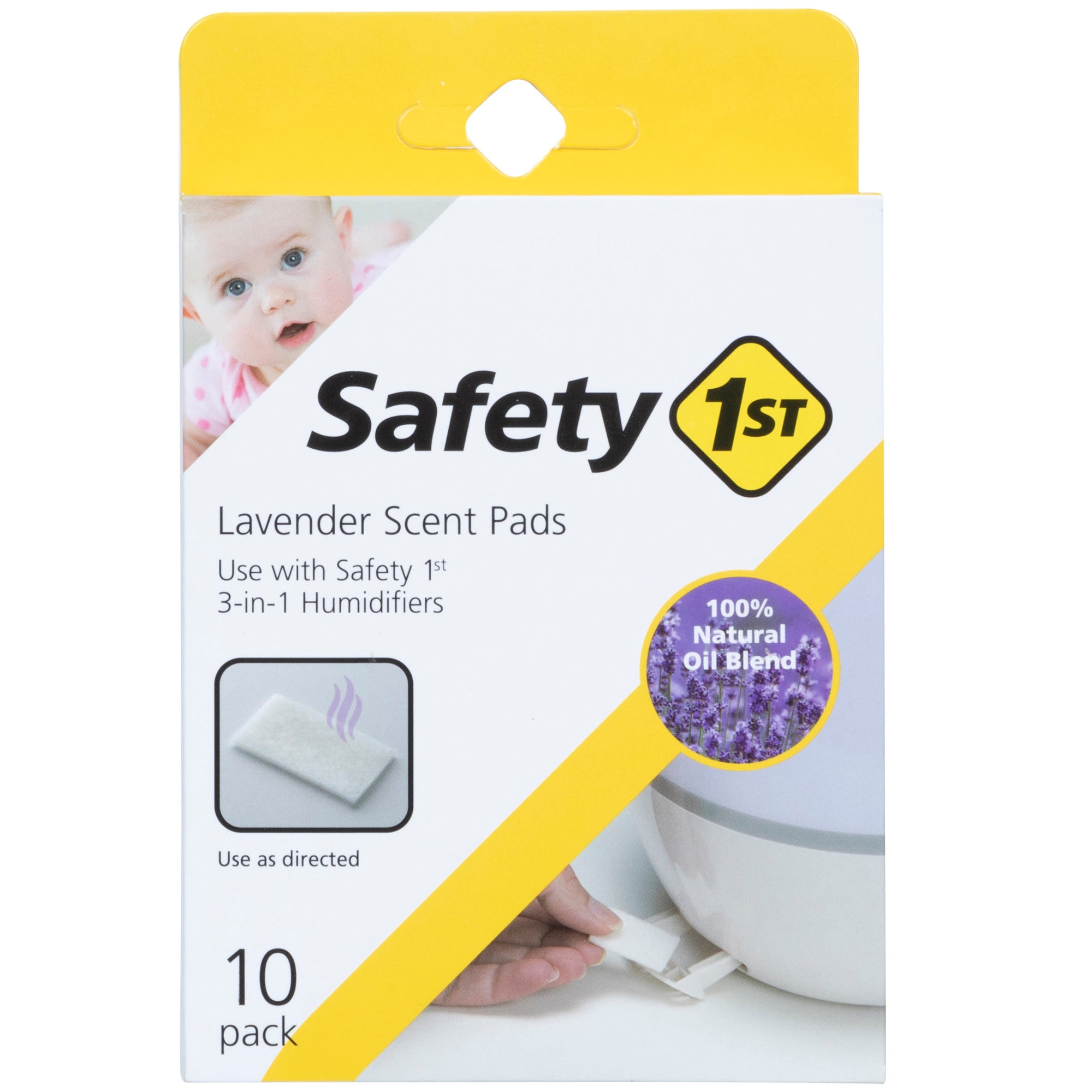 Safety 1st lavender scent pads. Use with Safety 1st 3-in-1 humidifiers