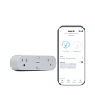Dual Smart Outlet - White