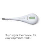 Safety 1st 3-in-1 thermometer for easy temperature checks