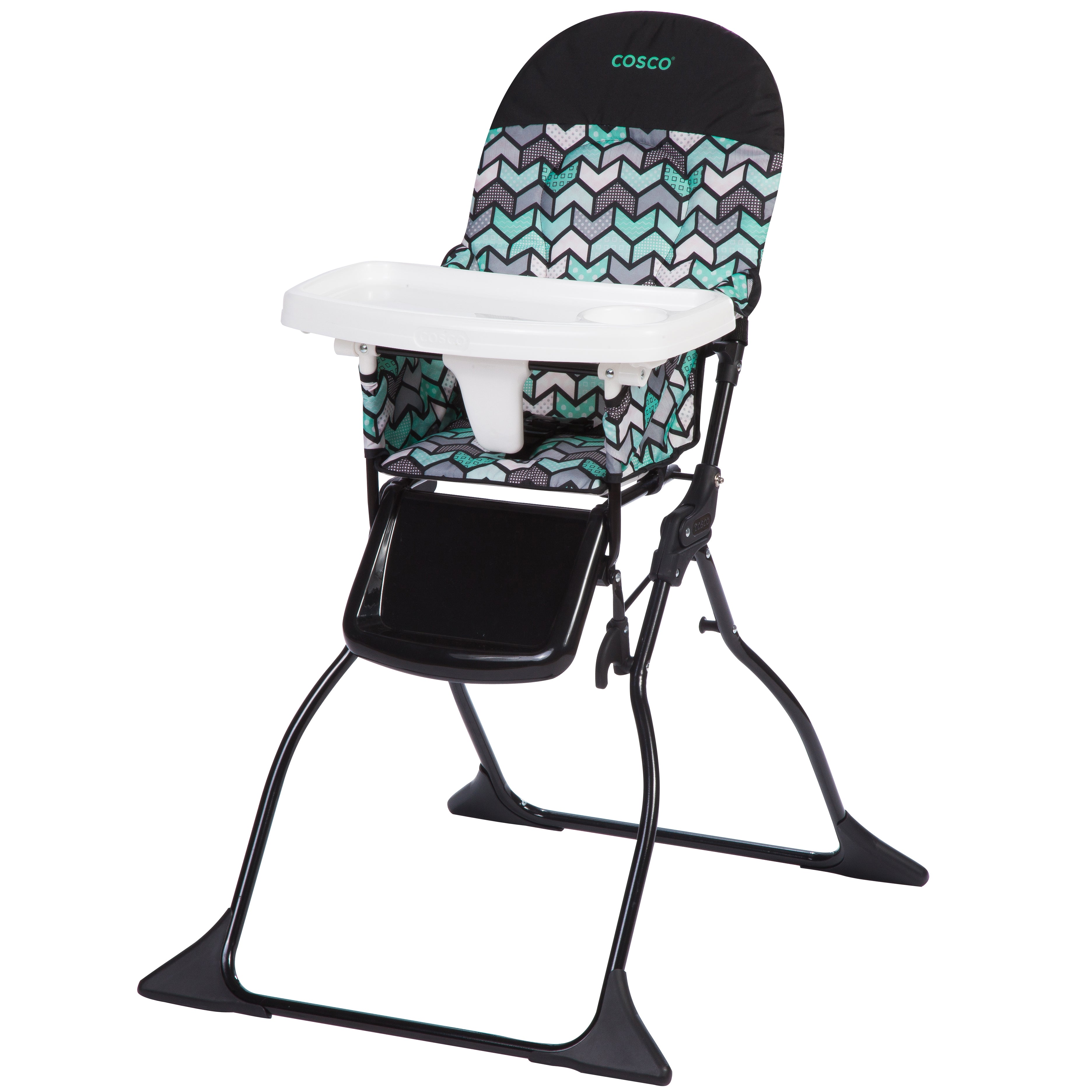 Simple Fold™ Full Size High Chair with Adjustable Tray - Spritz