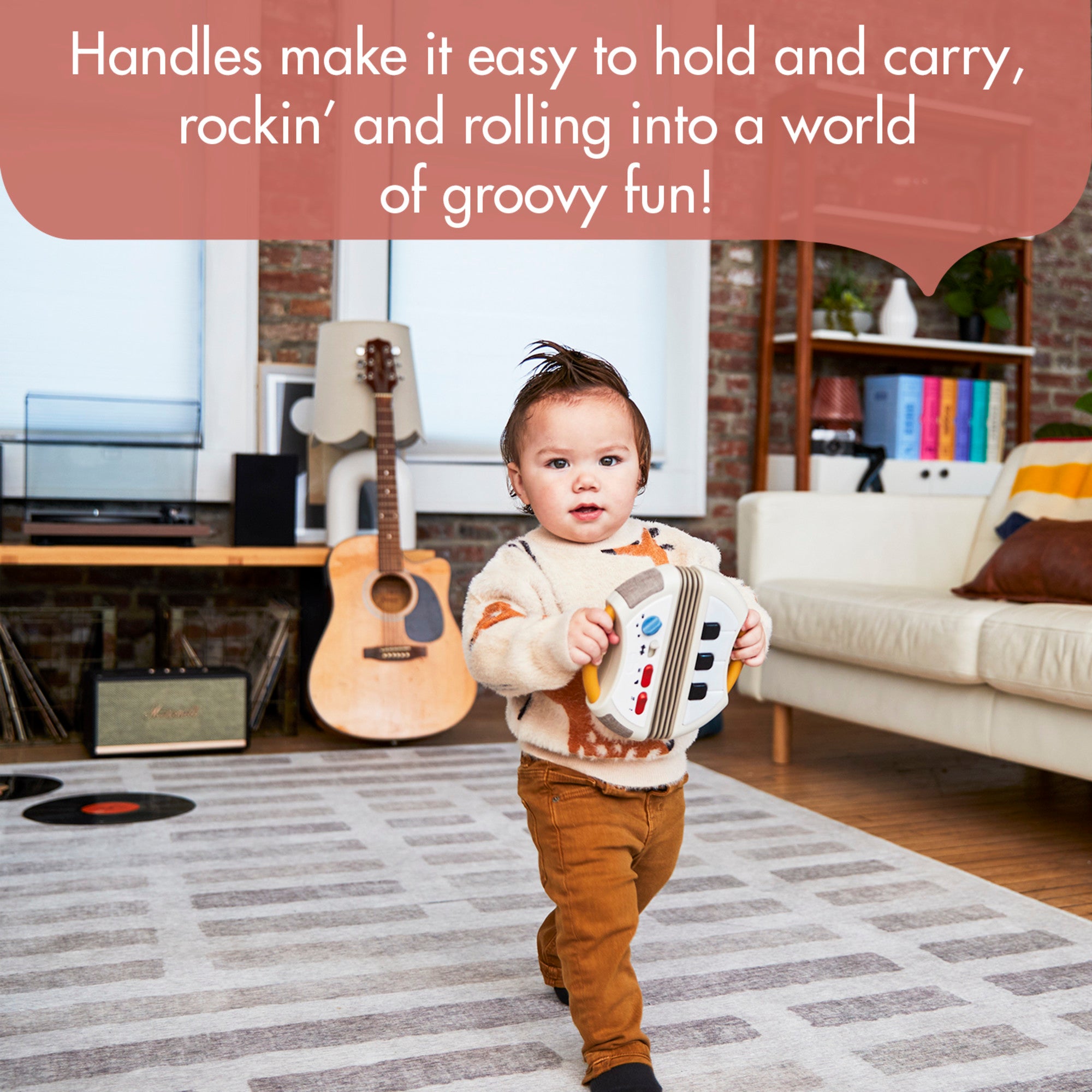 Tiny Rockers Accordion - Encourages children and parents to discover sounds and melodies together