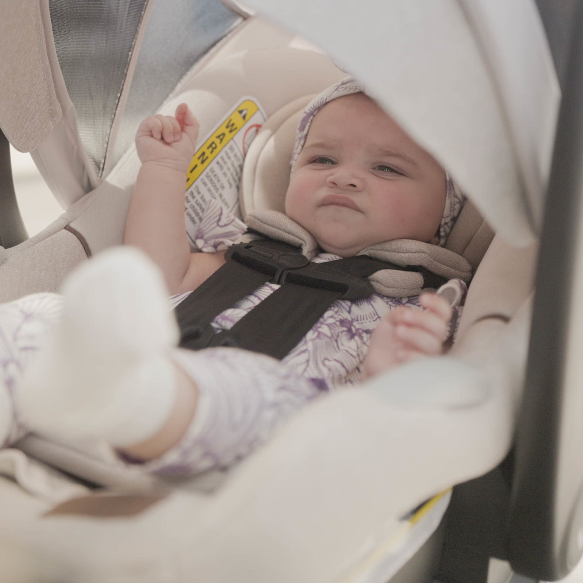 Tayla™ Max Travel System - close up of baby in infant seat