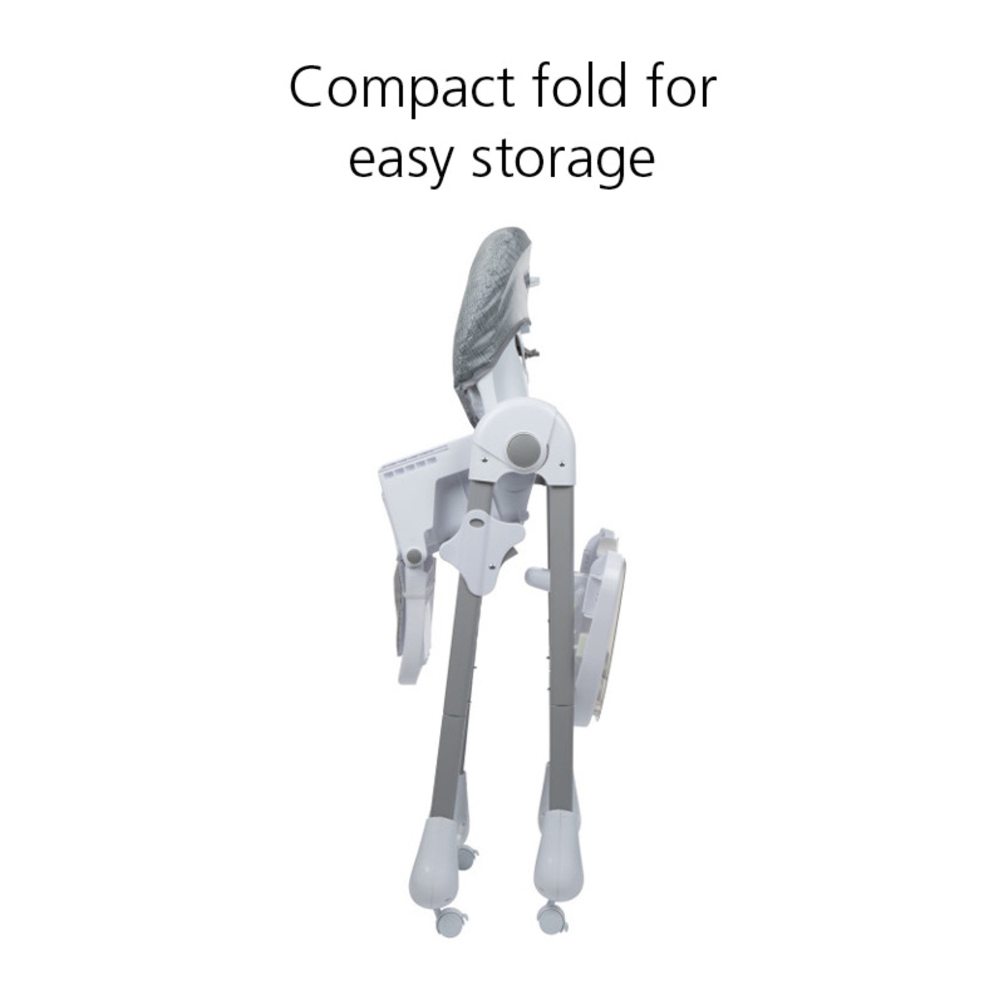 Compact fold for easy storage.
