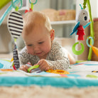 Tiny Love Meadow Days Sunny Day Gymini - baby playing with toys during tummy time on mat