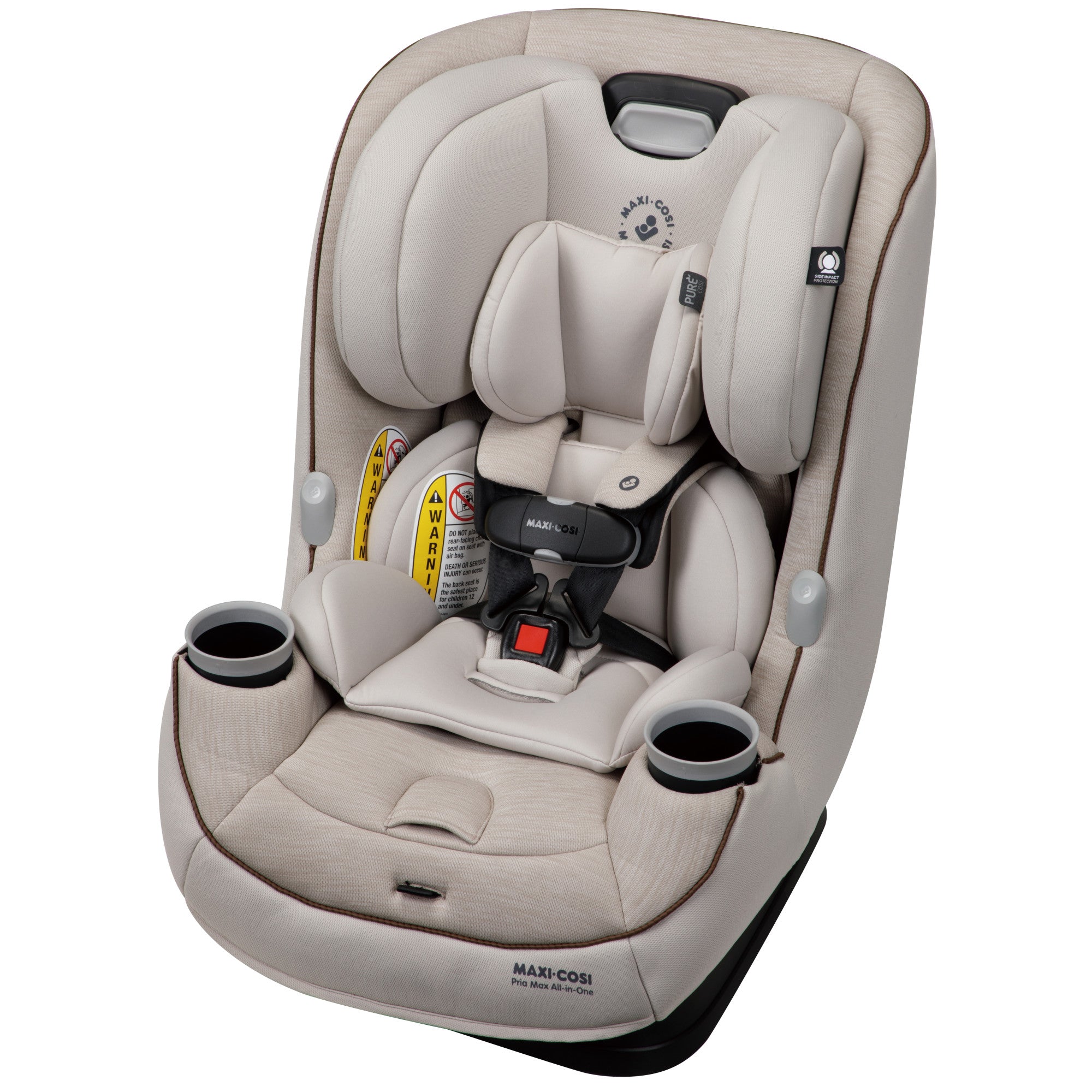 Pria™ Max All-in-One Convertible Car Seat - Desert Wonder - 45 degree angle view of left side
