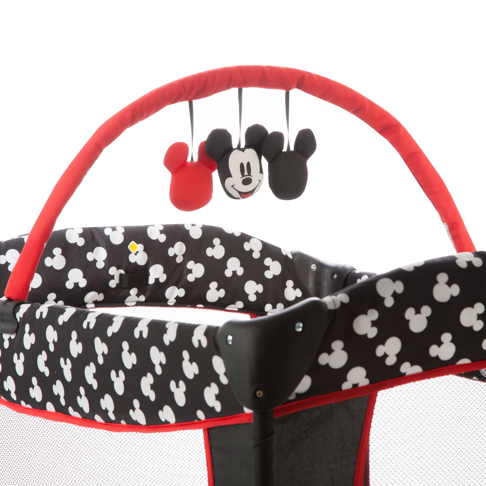 Disney Baby Sweet Wonder Play Yard - Mickey Silhouette - featuring Mickey toys