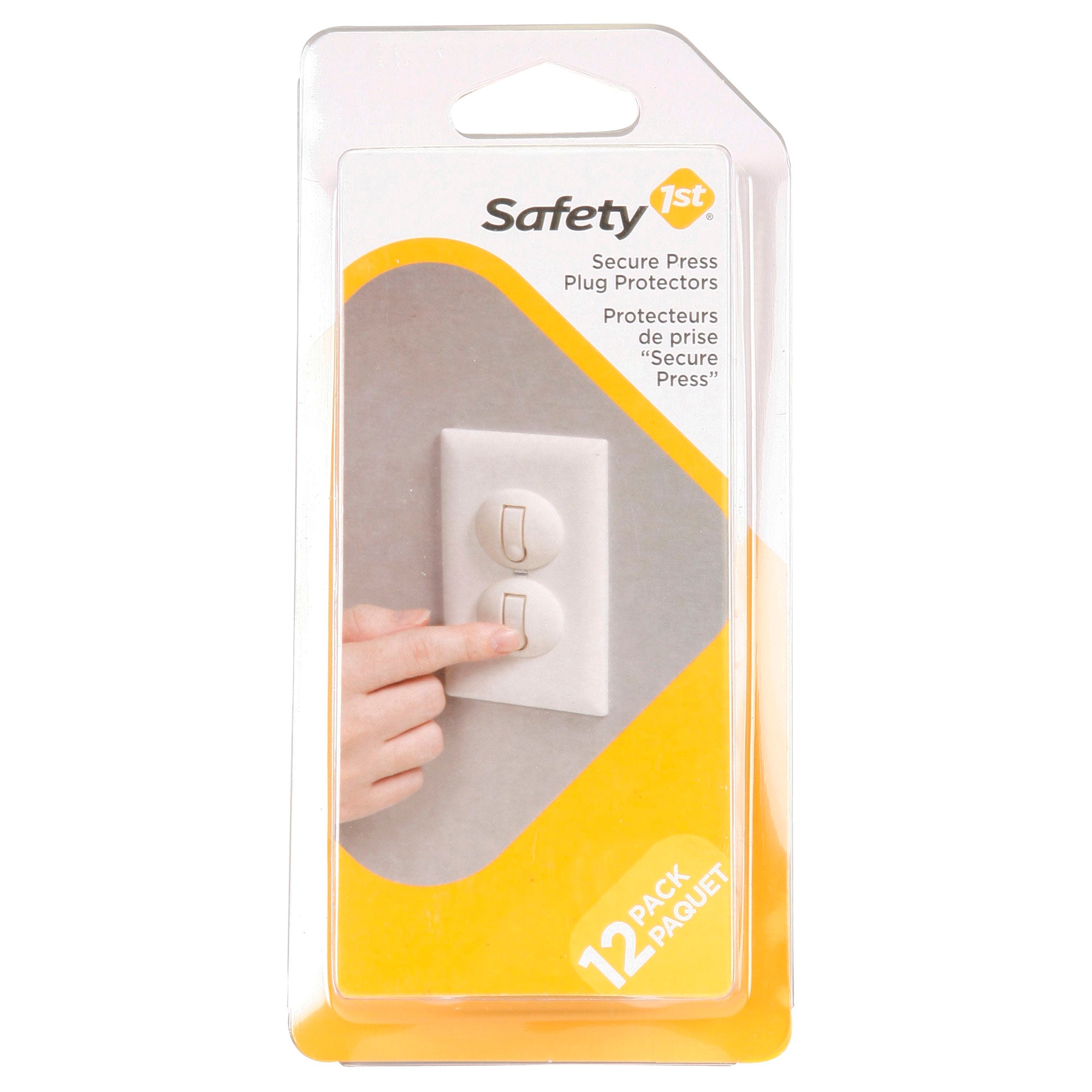 Secure Press Plug Protectors - White