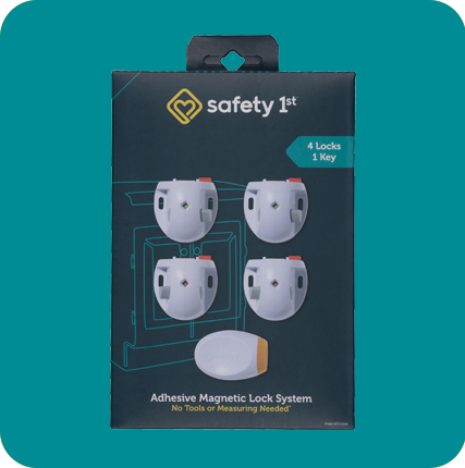 Safety 1st Adhesive Magnetic Lock System