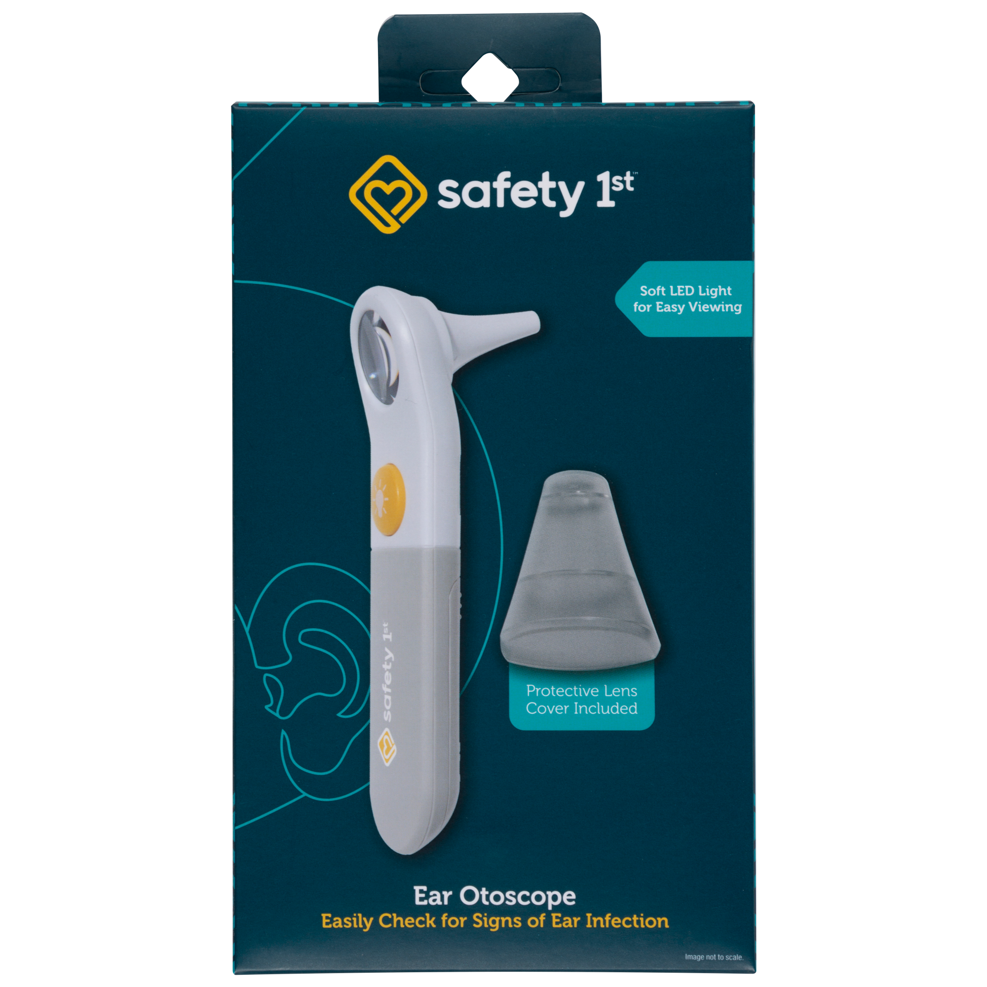 Ear Otoscope in packaging - easily check for signs of ear infection