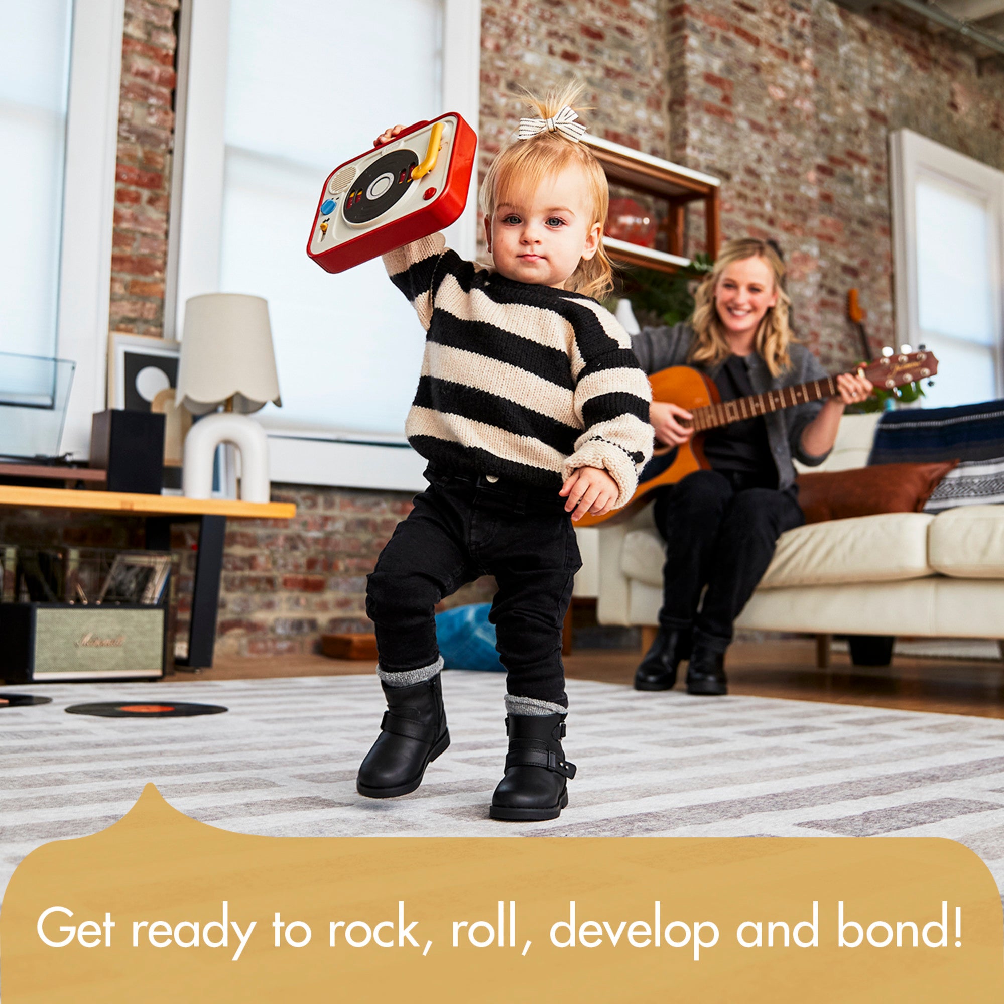 Tiny Rockers DJ Station - Get ready to rock, roll, develop and bond!