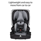 Boost-and-Go All-in-One Harness Booster Car Seat - lightweight and easy to move from car to car