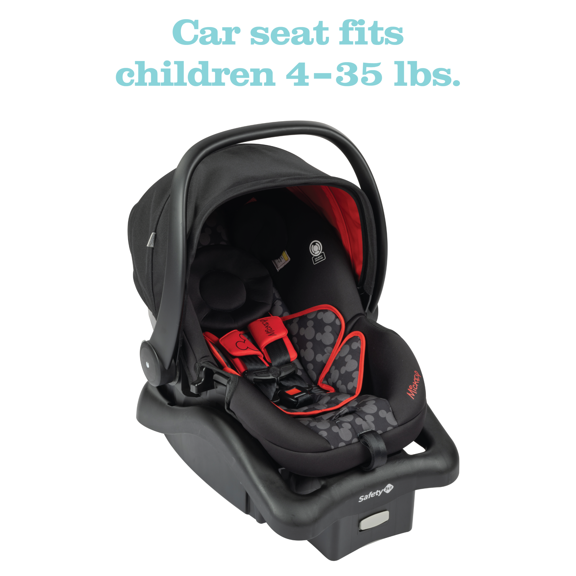 Disney Baby Grow and Go™ Modular Travel System - car seat fits children 4-35 lbs.