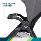 Smooth Ride Travel System - child tray with cup holder
