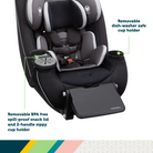 Grow and Go™ Extend 'n Ride LX All-in-One Convertible Car Seat - removable dishwasher safe cup holder & removable BPA free spill-proof snack lid and 2-handle sippy cup holder