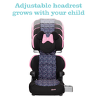 Disney Baby Pronto!™ Belt-Positioning Booster Car Seat - Mickey Blogger - 45 degree angle view of left side