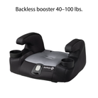 Boost-and-Go All-in-One Harness Booster Car Seat - backless booster 40-100 lbs.